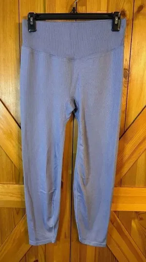 Victoria's Secret PINK Active Periwinkle High Waist 7/8 Leggings Size Medium (89 thumbnail 1