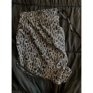 Calvin Klein Performance Womens XXL Black White Logo Print Running Shorts Liner thumbnail 4