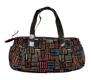 👜 Y2K Caught Ya Lookin’ Retro Purse Colorful Pattern Shoulder Bag‎ OS 👜 thumbnail 1
