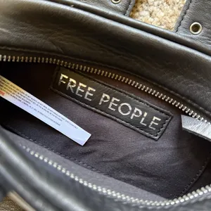 Free People Say Yes Bag NWOT Black thumbnail 6