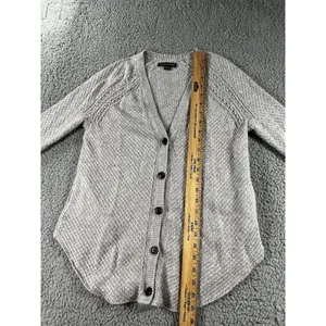 America Eagle Cardigan Sweater‎ Women XS Button Knit Lagenlook Preppy Nautical thumbnail 6
