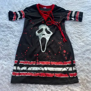 Ghostface Jersey Dress Black thumbnail 1