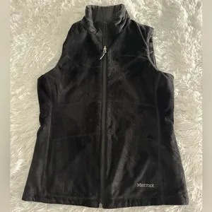 Authentic Marmot black‎ womens vest S thumbnail 1