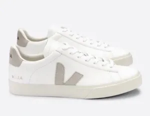 VEJA Campo Sneakers Tan White thumbnail 1