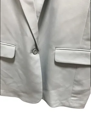 Abercrombie & Fitch Relaxed Suiting Blazer Mint Green Size M NWT Minimalist Cute thumbnail 8