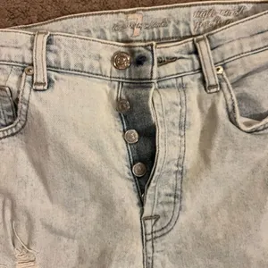7‎ for all mankind high waist Josephina distressed jeans 27 thumbnail 5