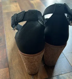 DV by Dolce Vita leather cork wedges thumbnail 3