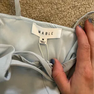Sexy V Blue Women's Dress Size M thumbnail 4