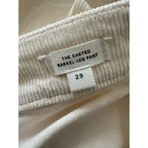 NWT Madewell The Darted Barrel Leg Utility Pant in Corduroy Vintage Canvas Sz 29 thumbnail 8