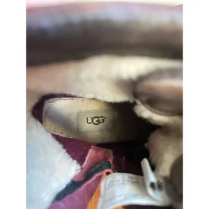 UGG Kesey Waterproof Leather Wool Combat Boot Winter Shearling 8.5 Brown 1005264 thumbnail 15