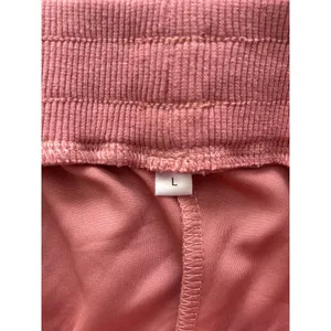 Unbranded Joggers Large Pink Elastic Waist Soft Knit Lounge Pants 7510 thumbnail 4