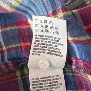 American Eagle Vintage Boyfriend Plaid Women's Shirt Size Small thumbnail 12