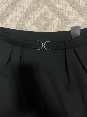 H&M Trousers Black Wide-Leg thumbnail 2