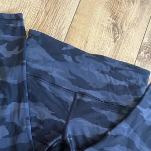 Athleta Black & Grey Camo Elation 7/8 Tight Leggings thumbnail 5