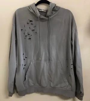 American Eagle distressed hoodie thumbnail 1