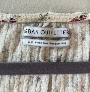 Urban Outfitters Floral Long Sleeve Top thumbnail 5
