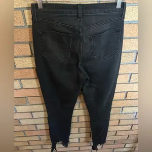 L'Agence High Line Skinny Jeans in "Night Destruction” Distressed Size 27 NWOT thumbnail 5
