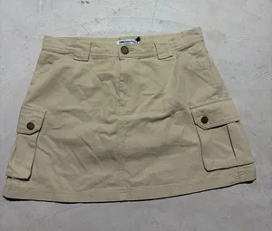 Princess polly NWT Lydie Beige Cargo Mini skirt 8 thumbnail 1