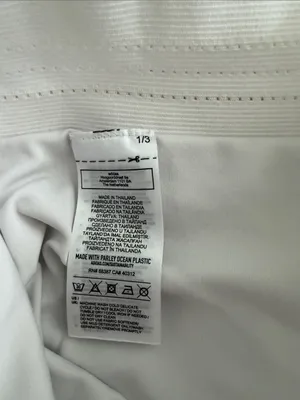 adidas White Athletic Skort thumbnail 3