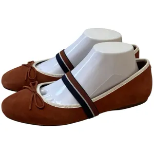 Birdies Hummingbird Flats Brown Mary Jane‎ Strap Ballet Flats Preppy Comfort 9.5 thumbnail 2