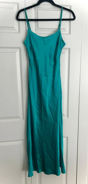 Dynamite turquoise long dress thumbnail 1