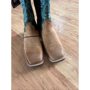 Ariat Women's Hybrid Ranch Time Square Toe Western Boot 6.5B thumbnail 7