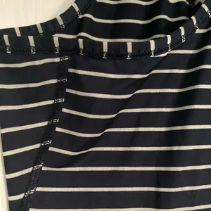 Athleta navy striped tank thumbnail 6
