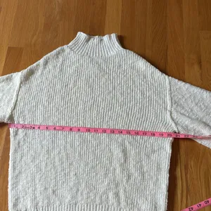 NWT Aerie Ivory Cream Mock Neck Sweater Women’s M 100% Cotton $64.95 thumbnail 8
