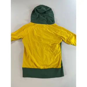 NFL Team Apparel Lightweight Hooded Long Sleeve Top Green Yellow Womens Size M thumbnail 6