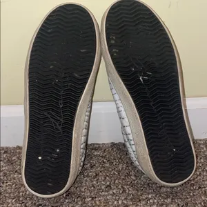 Womens Vintage Havana Croc Embossed Superstar Leather Shoes thumbnail 8