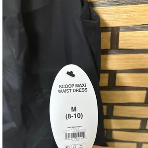 Scoop‎ Black Drop Waist Midi Dress Size Medium thumbnail 9