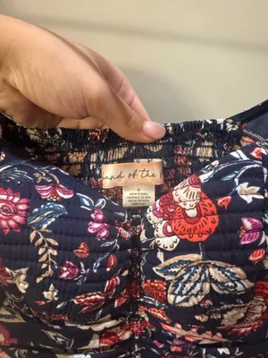 Floral Romper Blue thumbnail 7