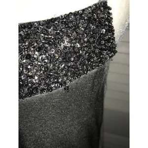 Silence + Noise Sequin Sweetheart Neckline Tank Top L Flaws Rocker Coquette Girl thumbnail 7