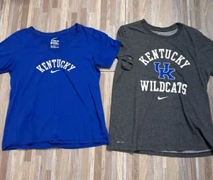Nike University of Kentucky T-Shirt Duo, Royal Blue & Gray, Women’s Large thumbnail 1