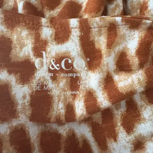 Denim & Co Tan Giraffe‎ Animal Print Maxi Dress with Pockets Casual Size Medium thumbnail 6