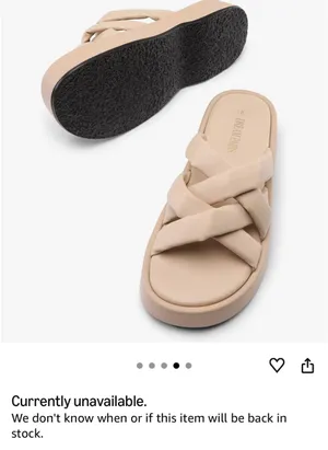 Dream pairs chunky platform sandals Tan Size 8.5 thumbnail 4