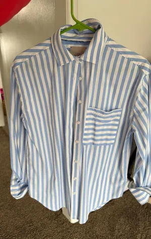 Striped button down Blue Size XS thumbnail 1