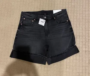 American Eagle black jean shorts thumbnail 1