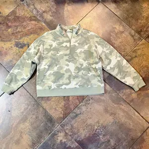 Hippie Rose Camouflage Zip Sweatshirt XL thumbnail 3