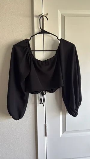 Princess Polly Long Sleeve Top Black thumbnail 6