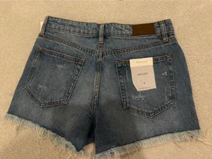 Hidden Ripped Jean Shorts thumbnail 2
