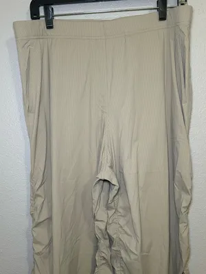 Lululemon Dance Studio Slim Fit High Rise Ruched Flared Pants Women’s Size XL thumbnail 4