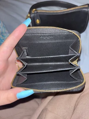 Coach Wallet Leather Black thumbnail 2