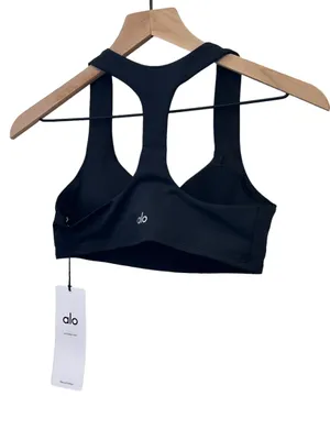 ALO AIRLIFT AIRLIFT ADVANTAGE RACERBACK BRA Black Size S NWT thumbnail 6