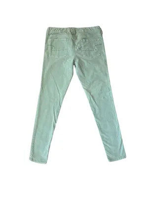 American Eagle super stretch women's mint green jegging with pockets size 8 reg thumbnail 2