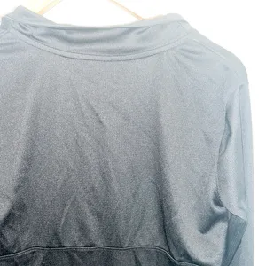 Avia Black Long Sleeve Ruched Tie Side Thumbhole Quarter Zip Active Top thumbnail 8