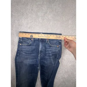 Citizens Of Humanity Cara High Rise Cigarette Ankle Jeans size 26 Dark‎ Blue thumbnail 8