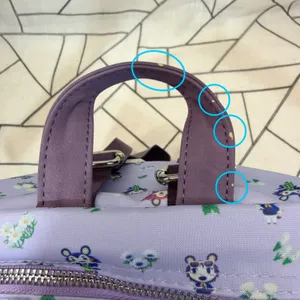 Controller Gear Animal Crossing Backpack Small‎ Purple Able Sisters Switch Bag thumbnail 11