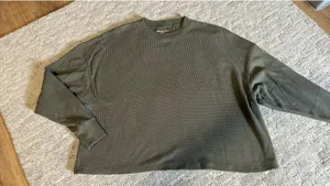 Abercrombie Top Long Sleeve Waffle Knit thumbnail 1