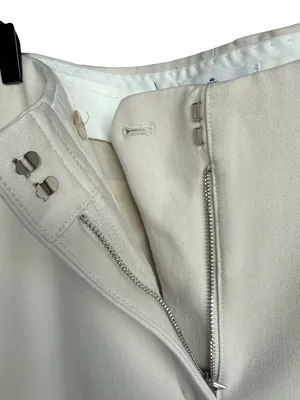 Aritzia Babaton Agency Cream Beige Pants Sz 8 thumbnail 5